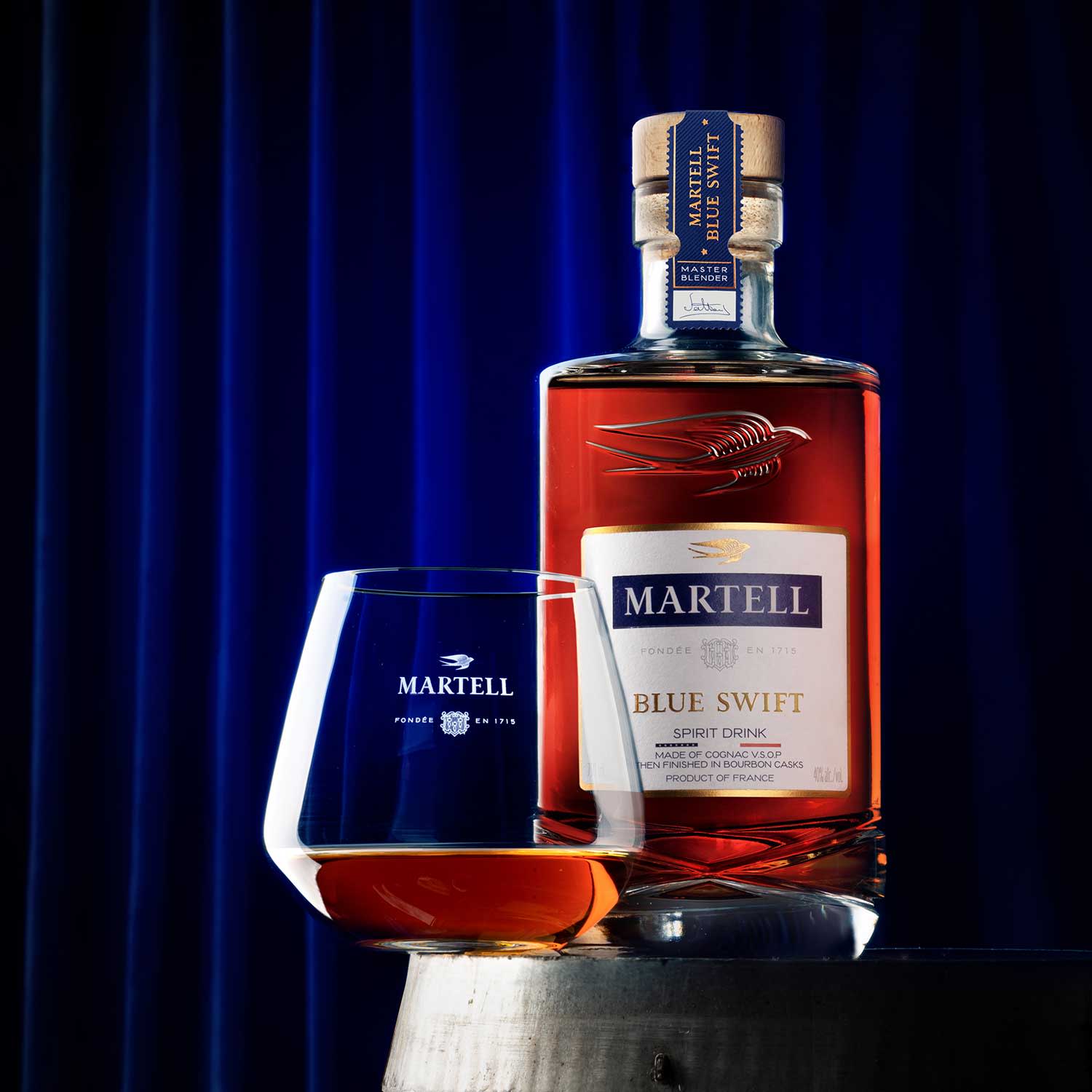 martell blue swift