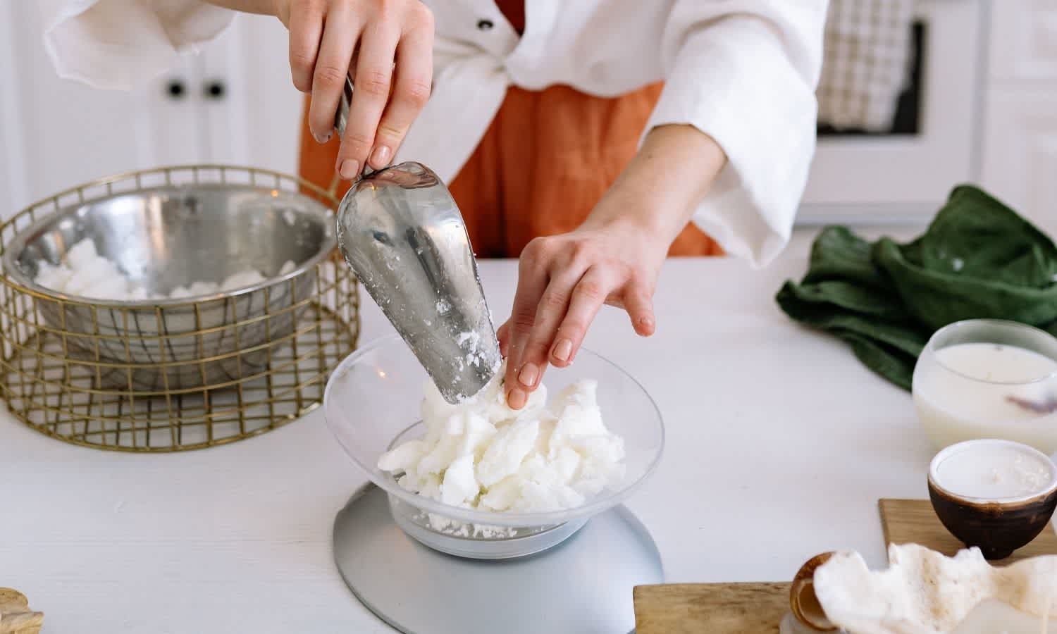 Making ricotta cheese