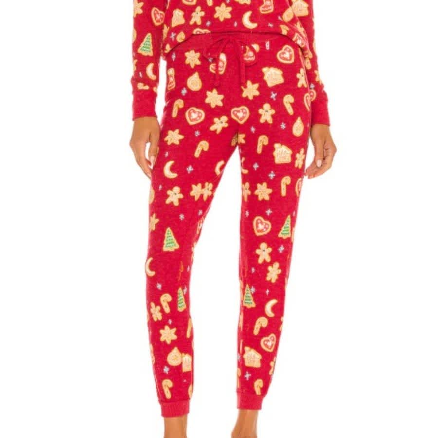 Revolve Christmas Cookies Pants