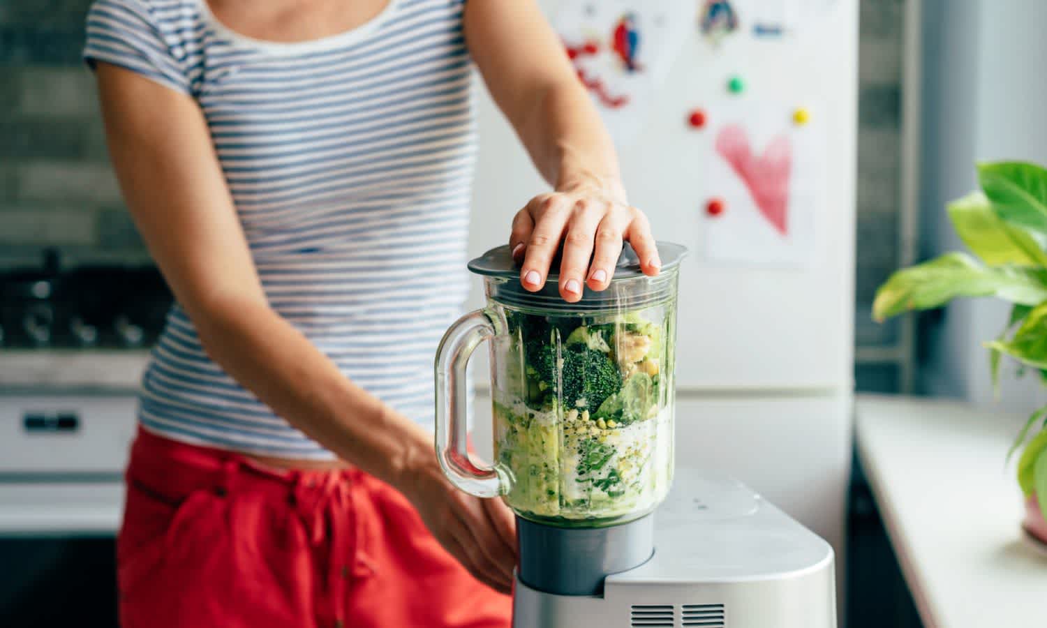 Composting in a blender