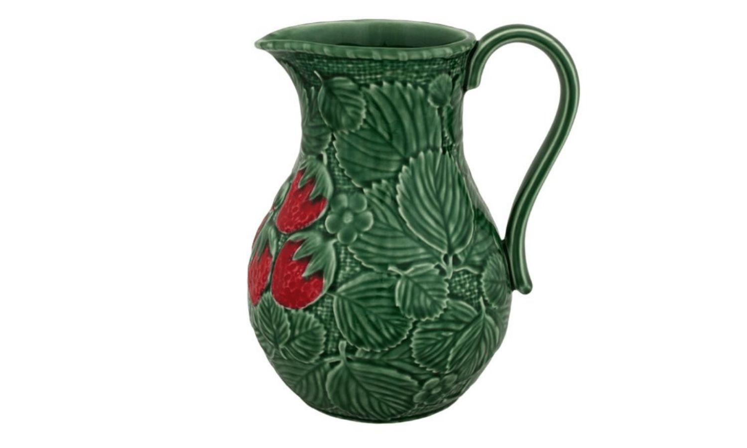 BORDALLO PINHEIRO STRAWBERRY JUG