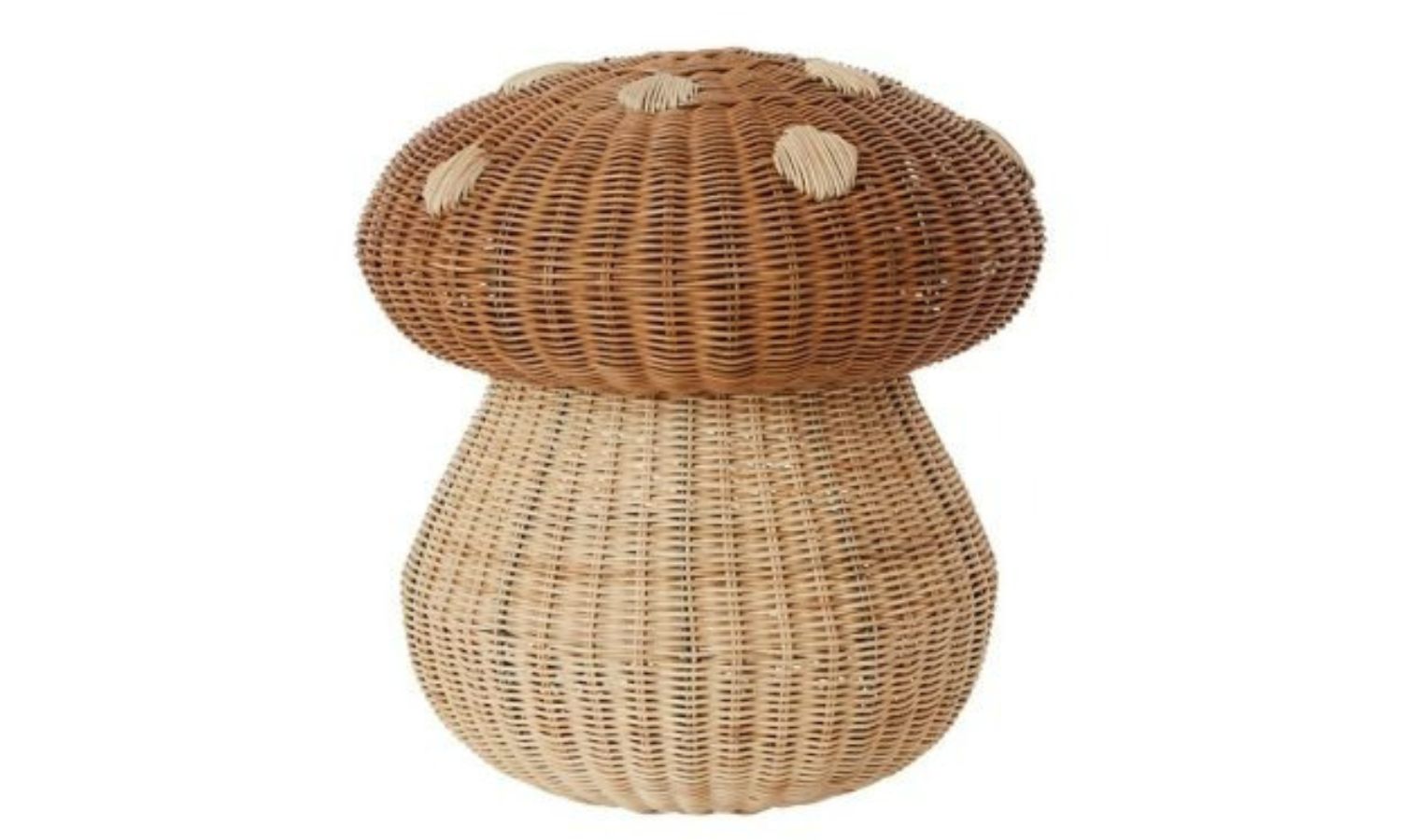 Rattan mushroom storage