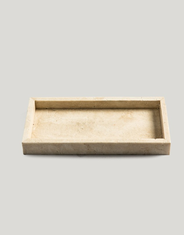 Travertine tray