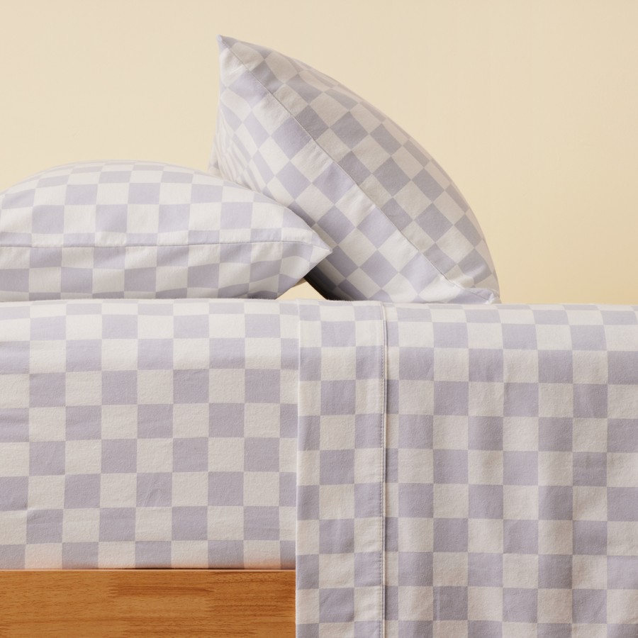 Big W Openook Printed Flannelette Sheet Set