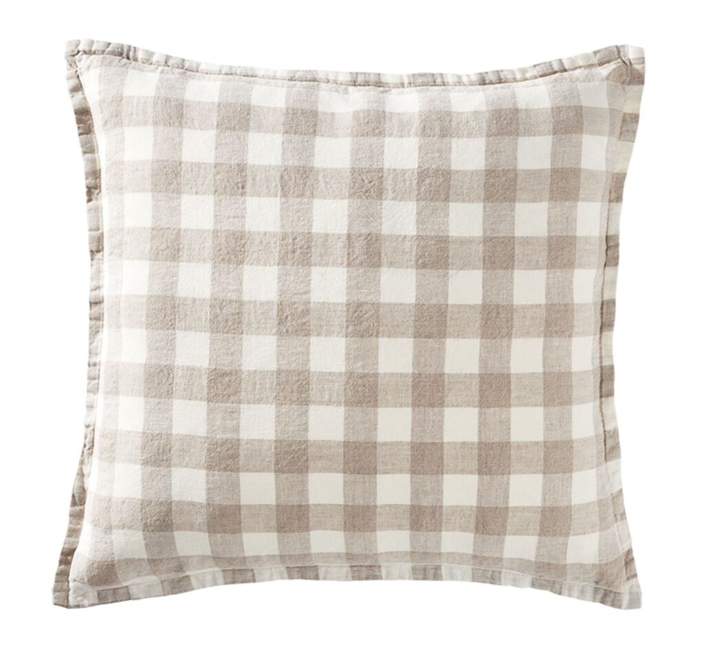 Linen cushion