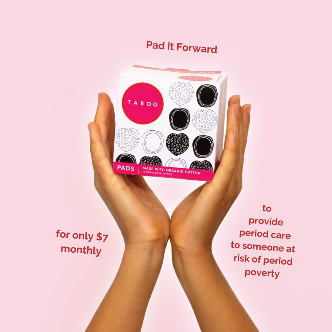 Pad It Forward ad