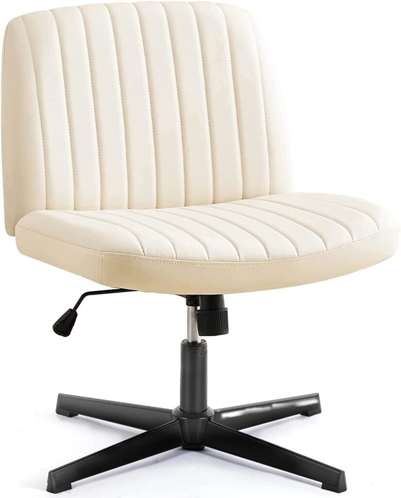 armless desk chair