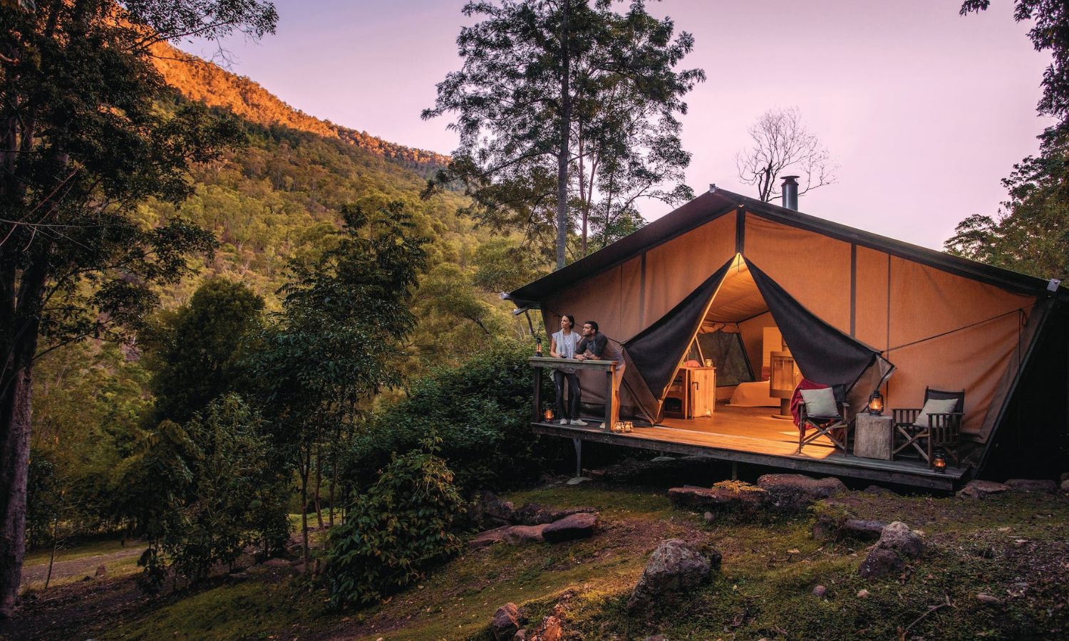 best glamping experiences australia 