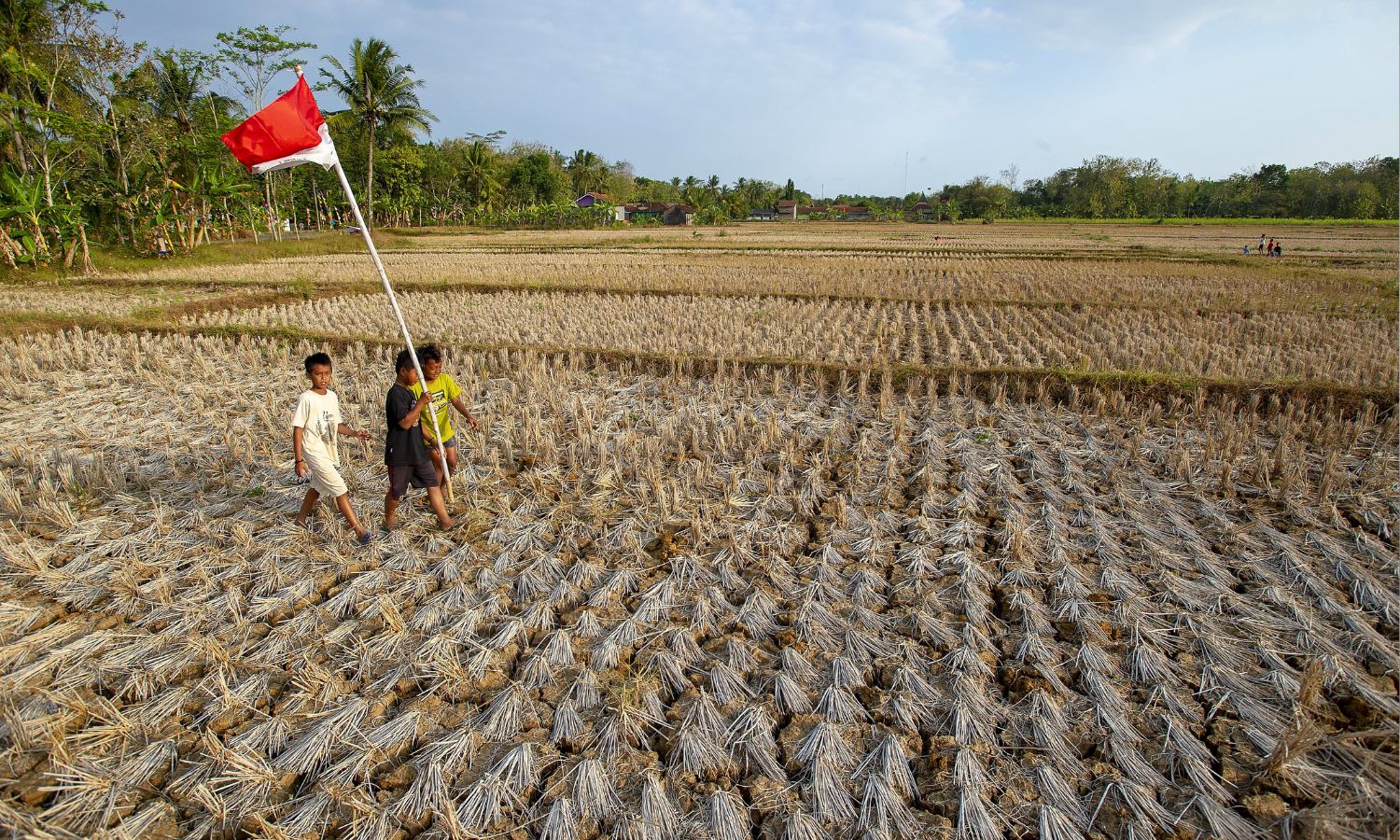 An image showing the impact of climate change in Indonesia