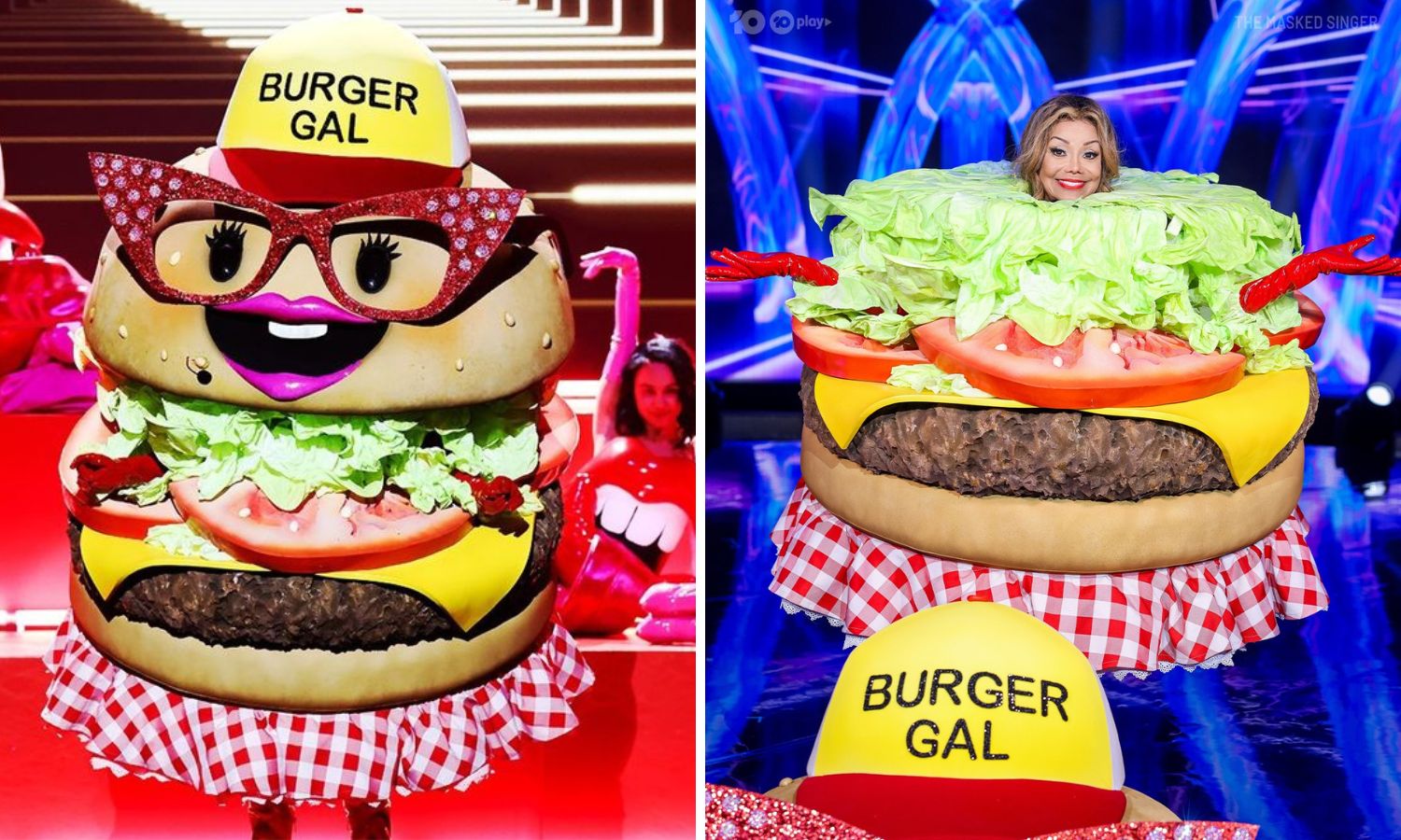 la toya jackson the masked singer burger gal