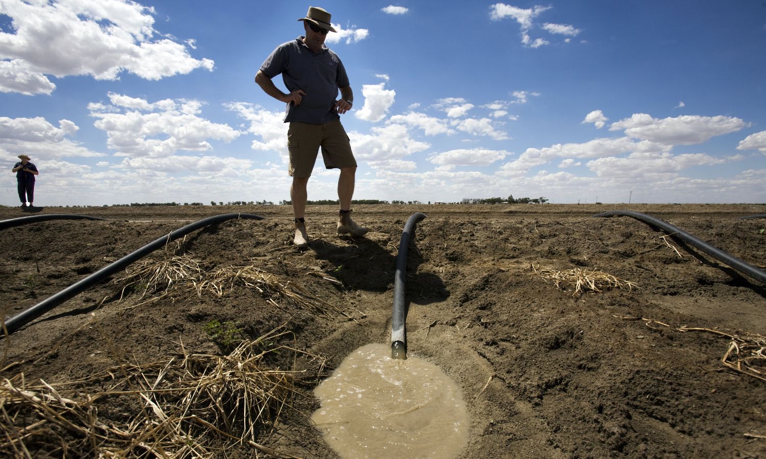 An image showing drought in Australia 