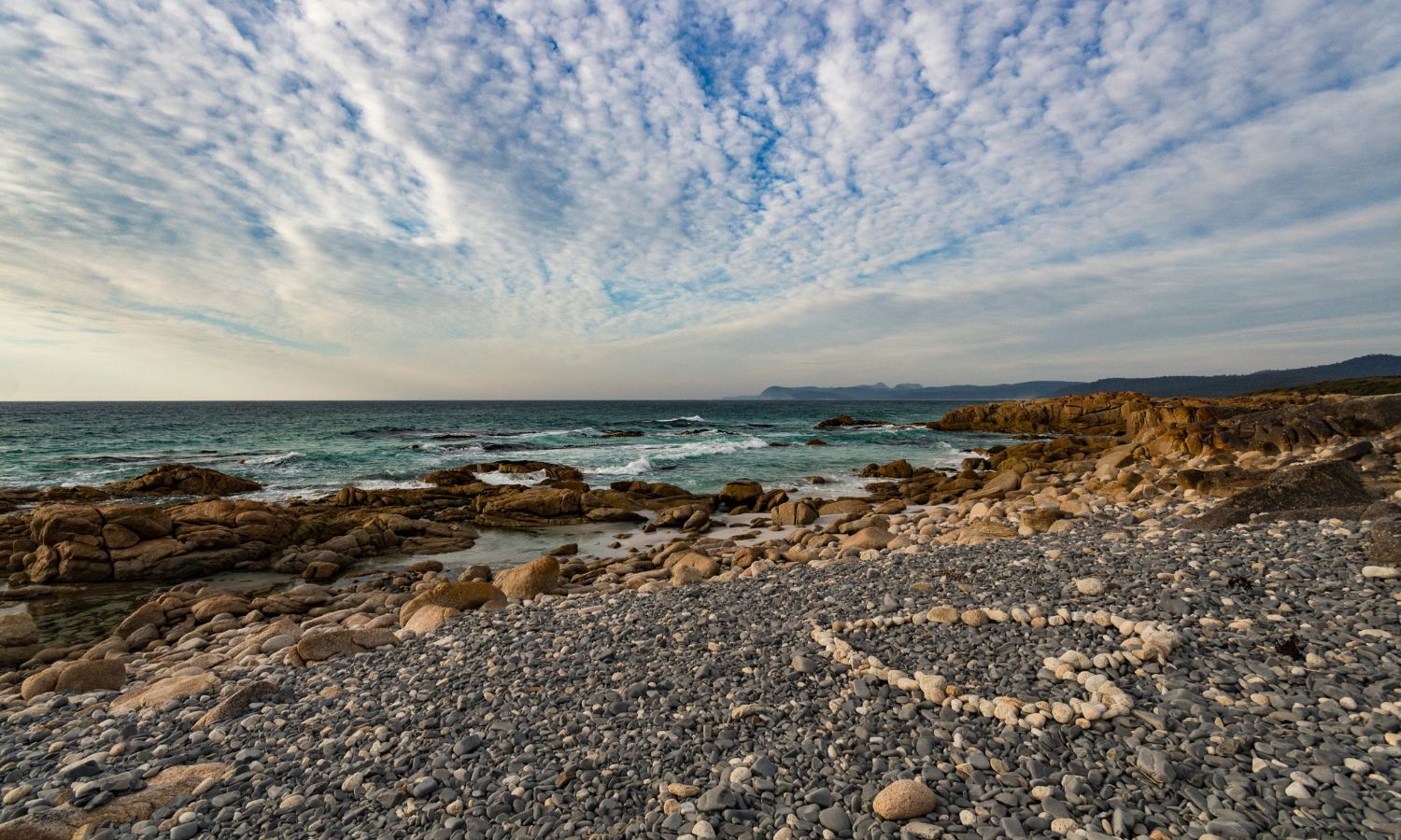 An image of one of the best beaches in tasmania