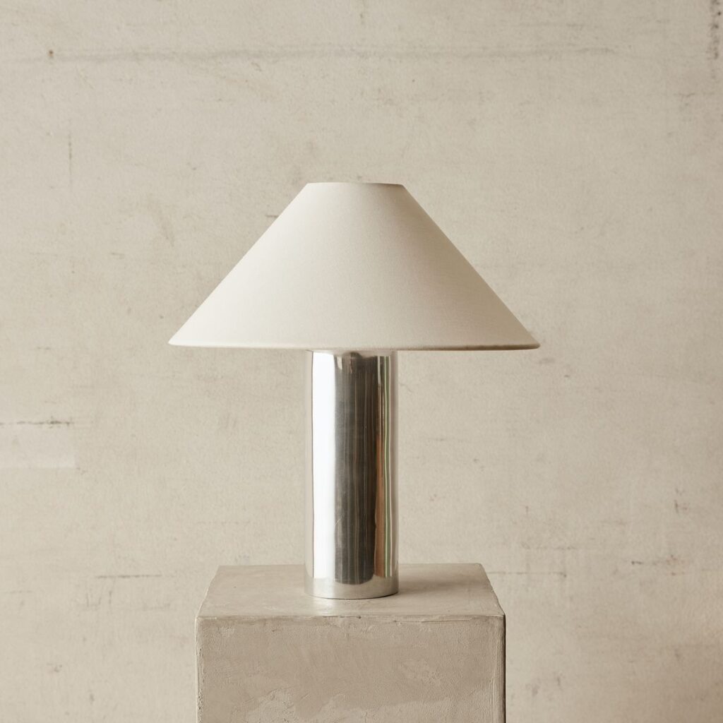 Chrome lamp