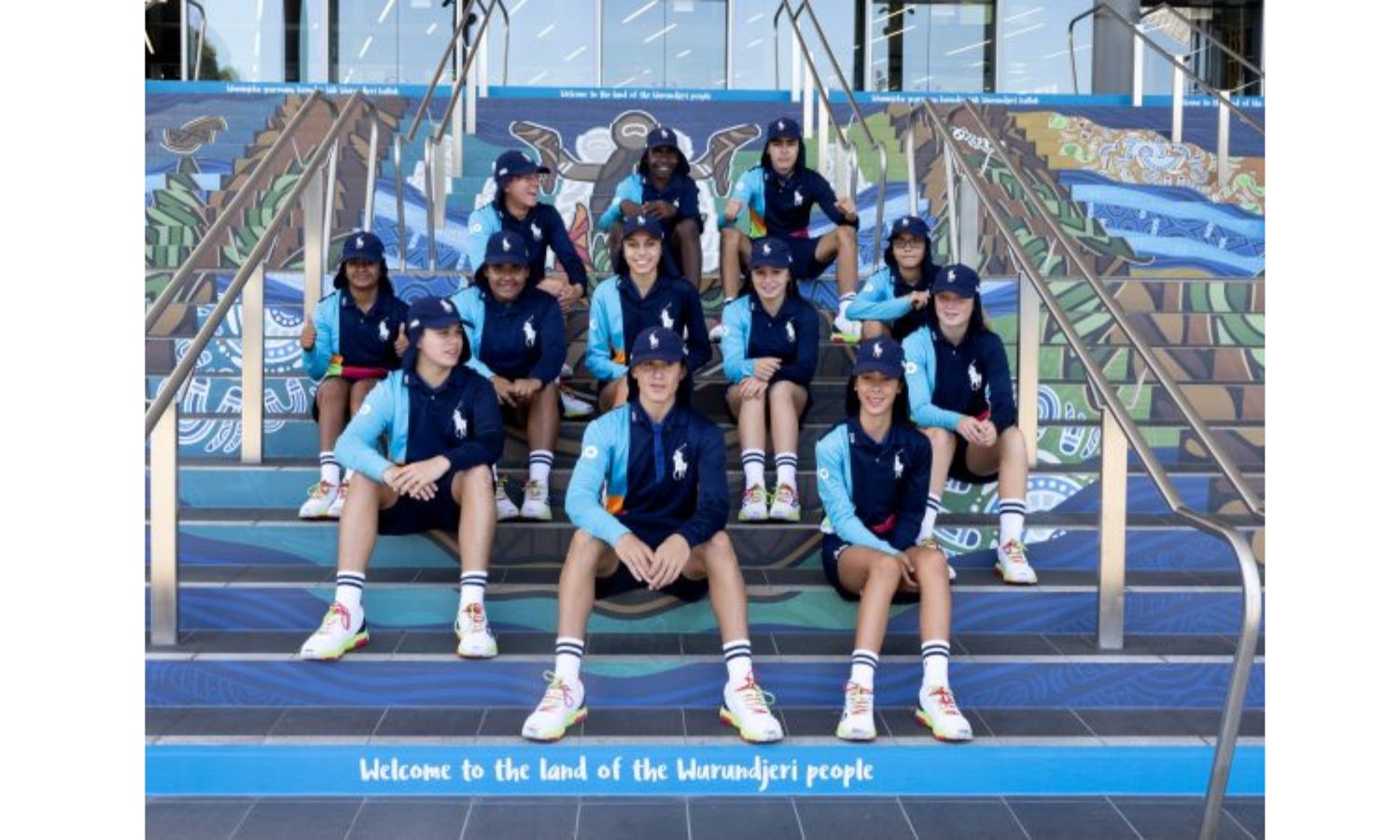 An image of first nations day at the australian open