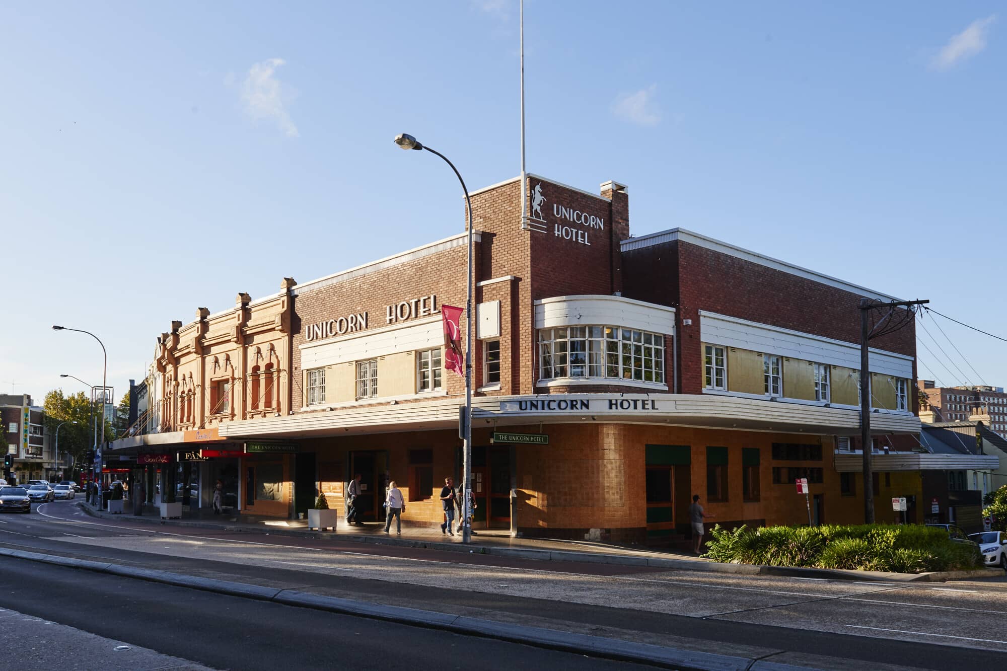 The Unicorn Hotel facade