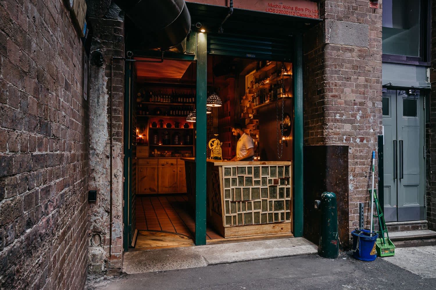 bar storefront