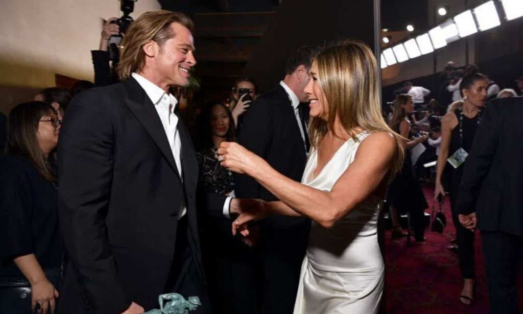 Brad Pitt and Jennifer Aniston