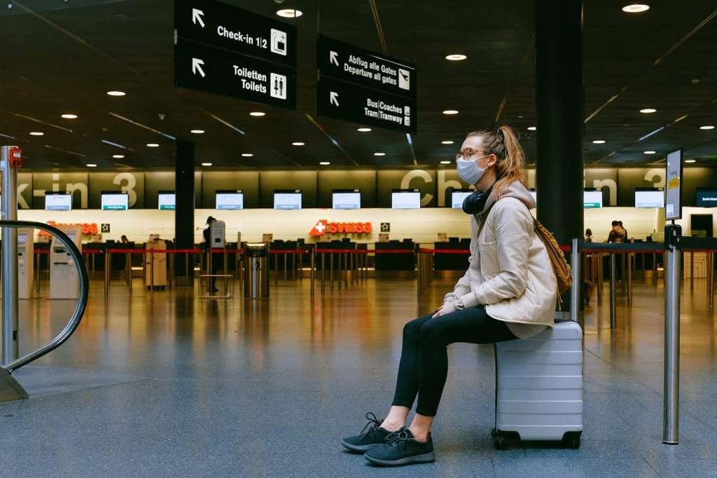 waiting at airport