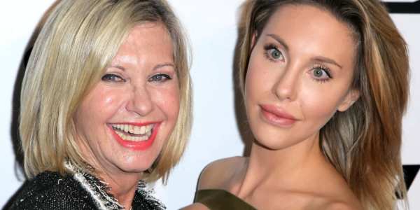 Olivia Newton-John with daughter Chloe Lattanzi