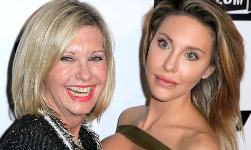 Olivia Newton-John with daughter Chloe Lattanzi