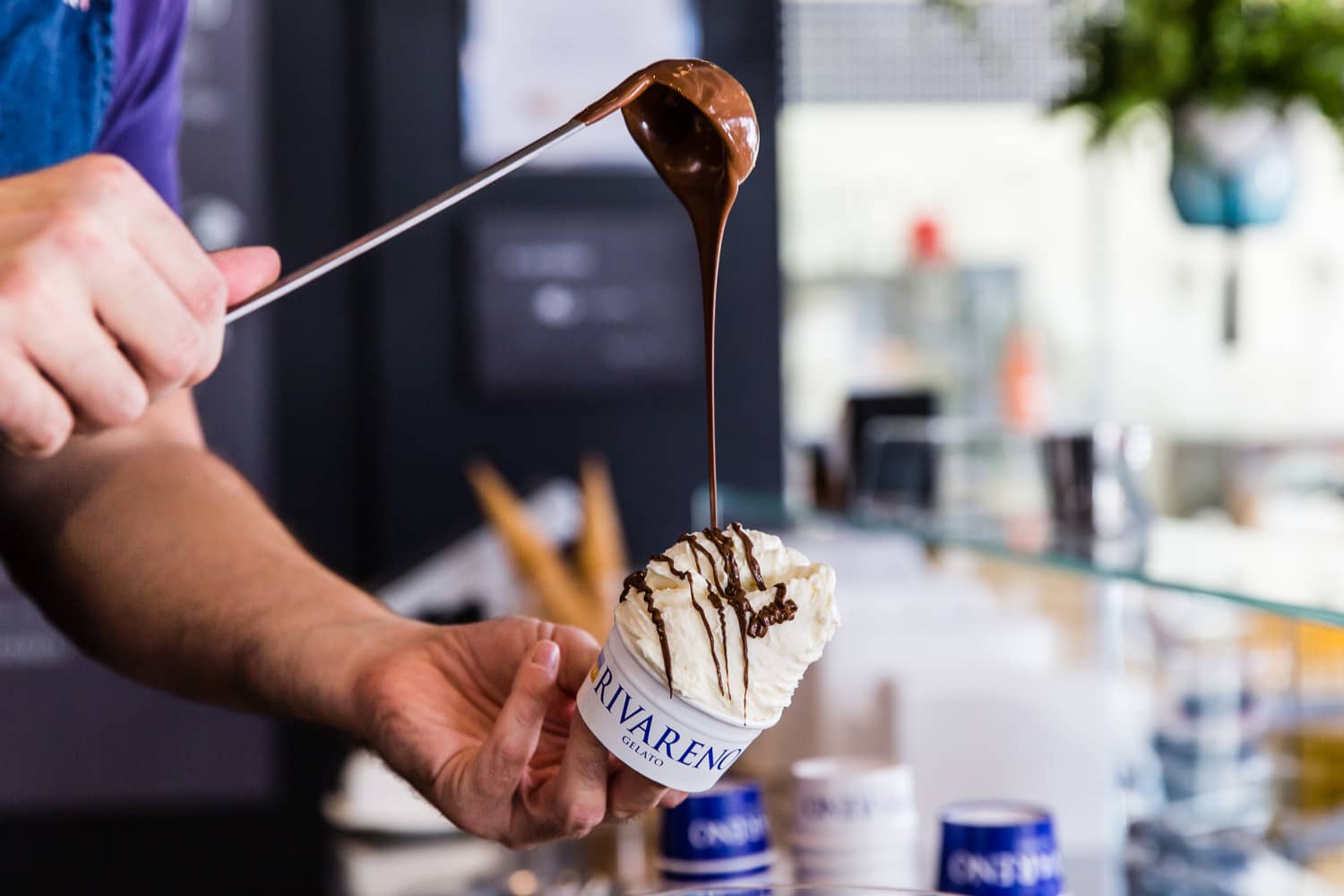 Ice Cream served at Rivareno