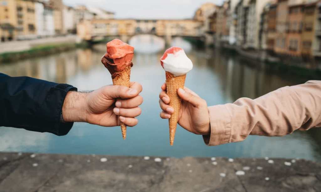 gelato vendors italy