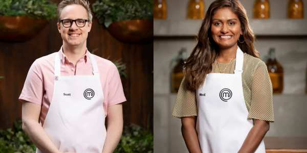 Minoli and Scott Masterchef Australia