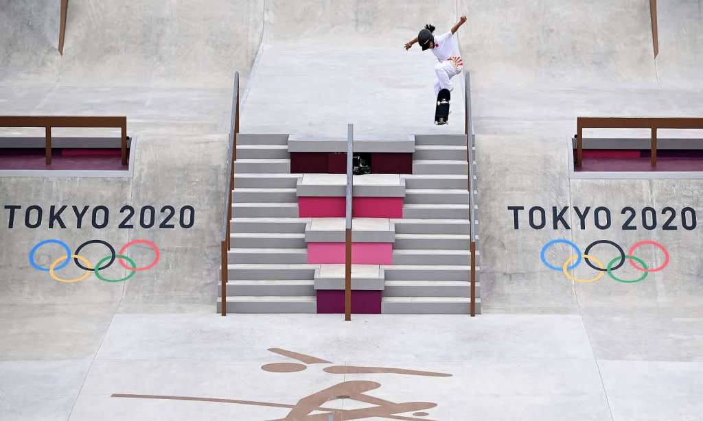 Skateboarding olympics