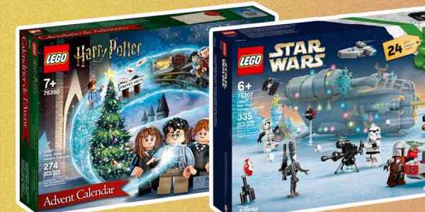 Lego advent calendars 2021