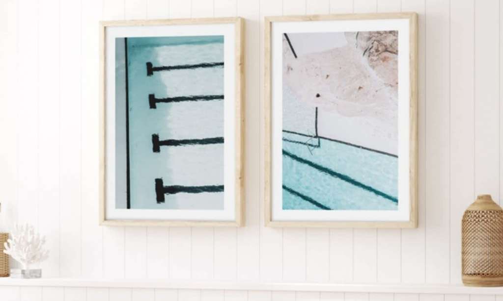 Olive et Oriel Quick Dip Bondi Art Print