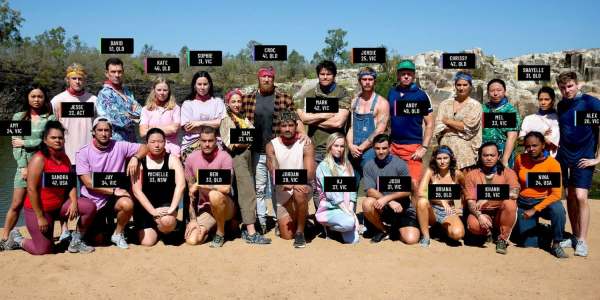 australian survivor blood vs water full cast who went home jlp sandra diaz twine