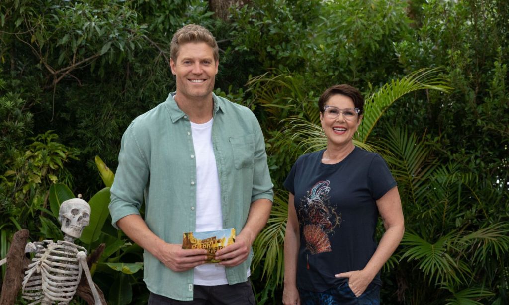 Dr Chris Brown and Julia Morris ahead of the I'm a Celebrity... Get Me Out of Here! 2023 finale