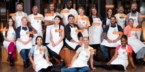 MasterChef Australia Secrets and Surprises 2023 cast of Top 18