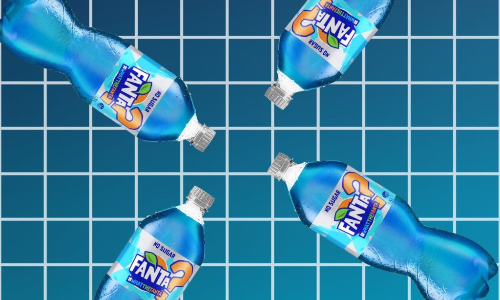 what is blue fanta