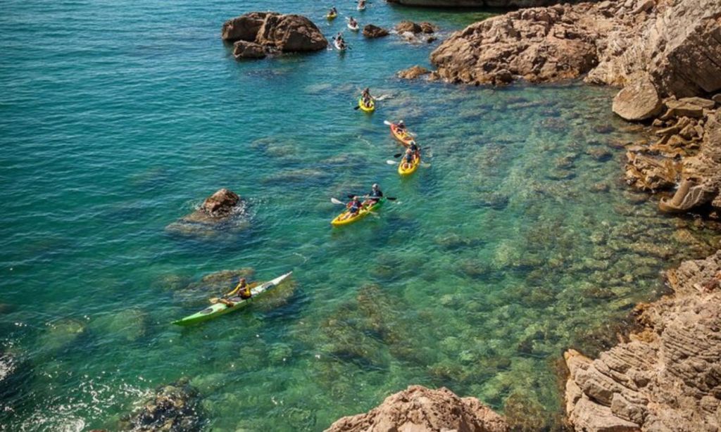 Kayak trip France