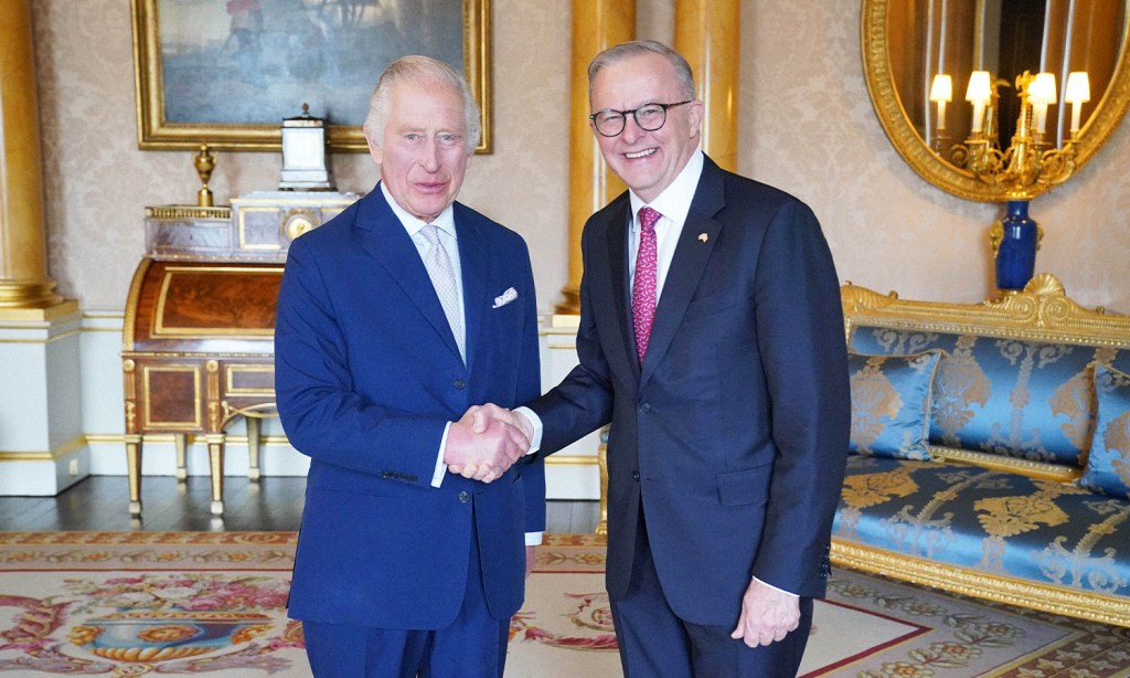 Prime Minister Anthony Albanese meets the King ahead of the coronation.