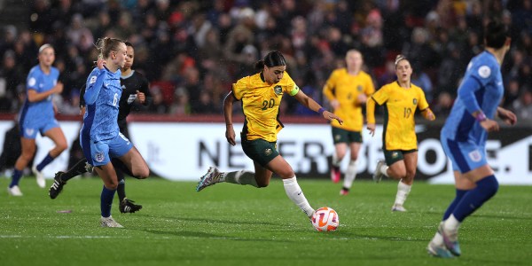 Matilda's captian Sam Kerr to illustrate how to buy tickets to the FIFA womens world cup 2023