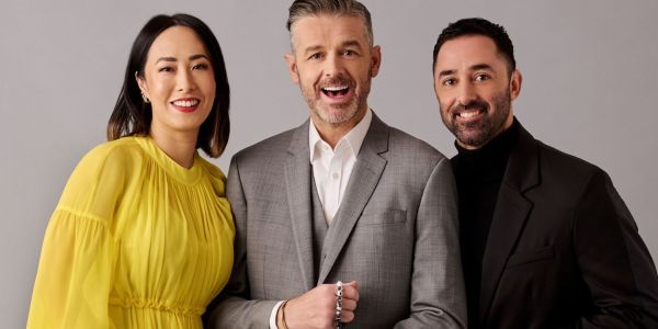 L - R, Melissa Leong, Jock Zonfrillo and Andy Allen, MasterChef Australia 2023 judges.