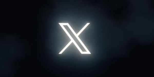 An image of the new tiwtter X logo