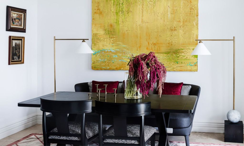 how to hang art in a rental