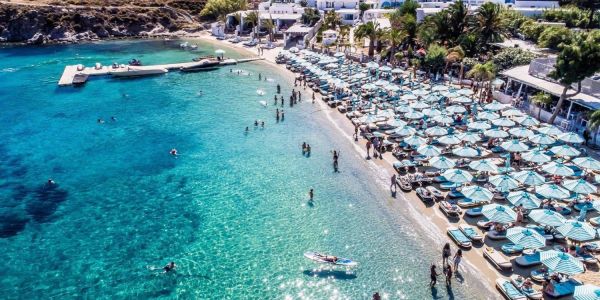 Best beach clubs Mykonos Nammos