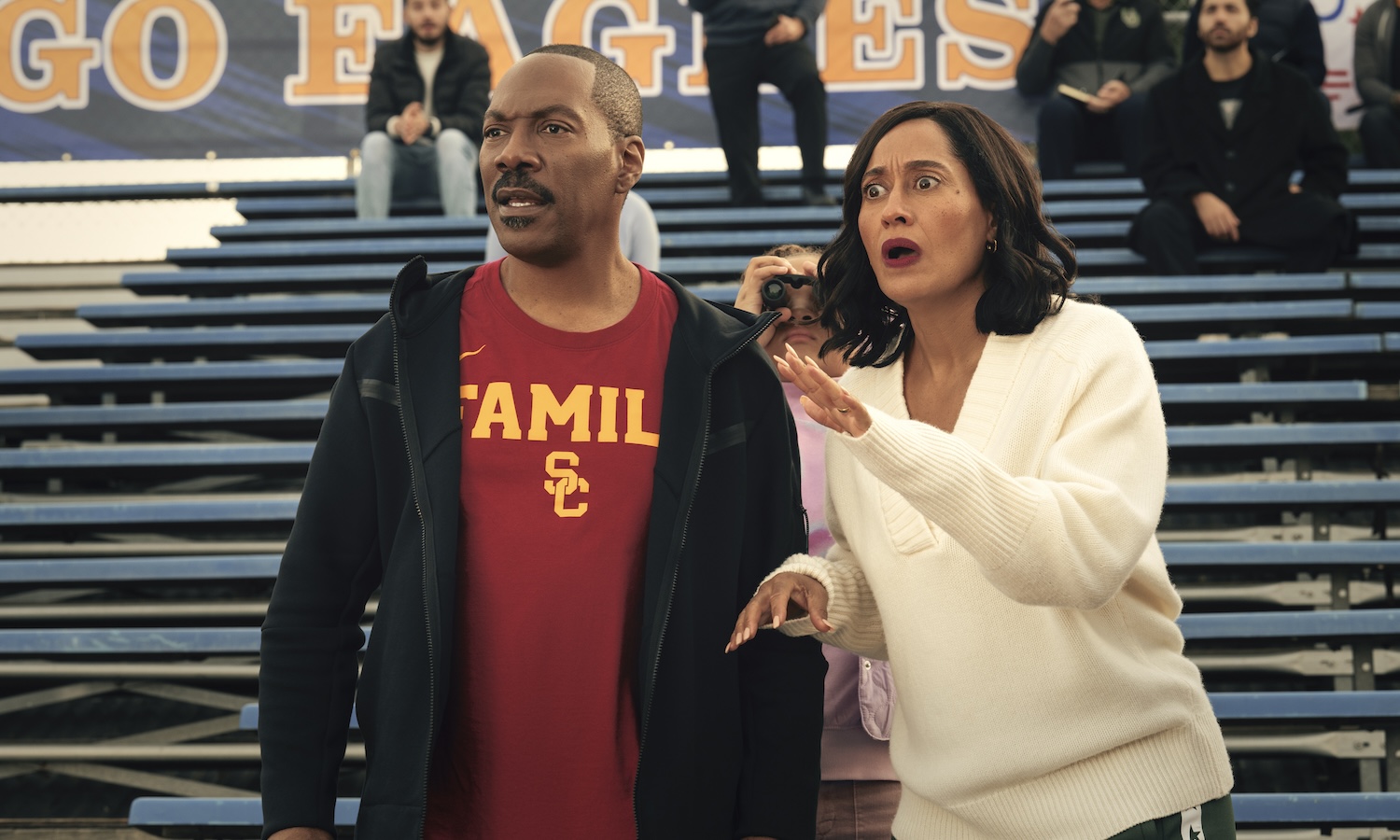 eddie murphy and tracee ellis ross in candy cane lane